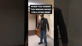 When you submit the wrong music for a sync brief