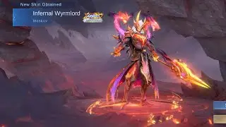 Getting moskov infernal wyrmlord #mobilelegend