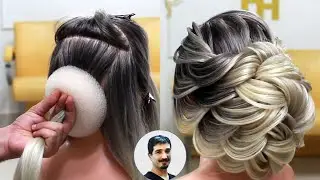 HOW TO MAKE BALL HAIR MODELS, BRIDAL HAIR MODELS