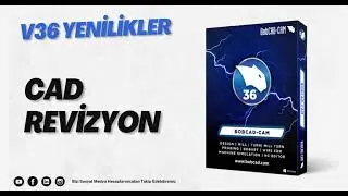 BobCAD-CAM V36 Yenilikleri - 2 - CAD Revizyon