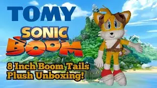 Tomy 8 Inch Boom Tails Plush Unboxing!