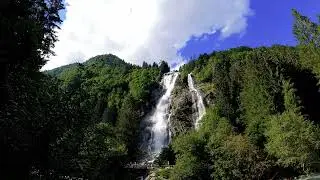 Relaxing Waterfall Sound Loop 59 minutes 53 seconds