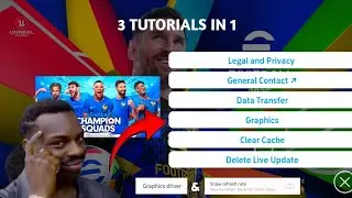 THE BEST GRAPHIC SETTINGS IN EFOOTBALL25. DEVICE GRAPHIC DRIVERS + REFRESH RATE = SMOOTH GAMEPLAY.