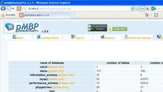 【資料庫管理】phpMyBackupPro 2.4 (GPL) 動畫安裝教學