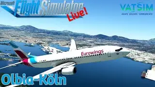 Eurowings OPS | Olbia LIEO✈Köln EDDK | GSX | PMDG 737 | VATSIM | MSFS2020