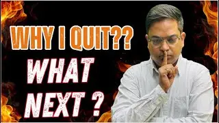 This Is Not Goodbye... | Why I Quit & What Comes Next | Santosh Sir Speaks from the Heart