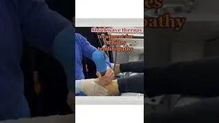 Shockwave therapy for Achilles tendonitis/ tendinopathy with the EMS Swiss DolorClast