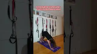 Strengthen your CHEST. ADHOMUKHA SVANASANA  CHARURANGA DANDASANA
