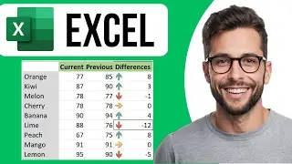 How To Add Up And Down Arrows In Excel