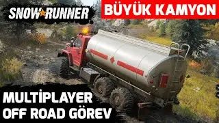 SNOWRUNNER MULTİPLAYER | YIKILAN KÖPRÜYÜ ONARDIK !!