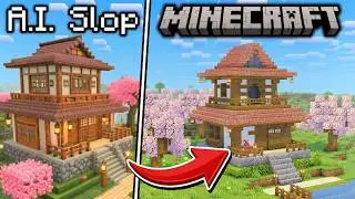 Can I Build 5 Awful A.I. Minecraft Houses?
