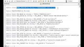 UPPER and Lover Case  add-in MacroToolsVBA (Изменение регистра строк кода на верхний и нижний)