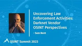 Uncovering Law Enforcement Activities: Darknet Vendor OSINT Perspectives