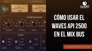 Cómo Usar El Waves API 2500 En El Mix Bus