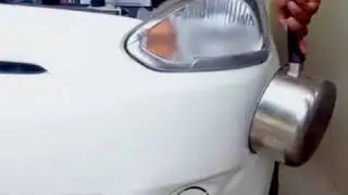 Pop A Dent From Your Bumper Using A Simple Trick