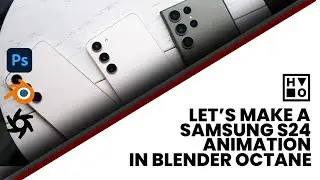 Let's Make a Samsung S24 Animation in Blender Octane