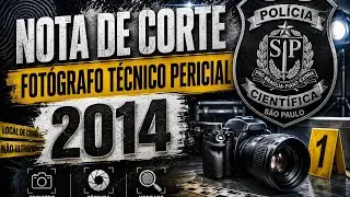 NOTA DE CORTE FOTÓGRAFO TÉCNICO PERICIAL - POLÍCIA CIVIL SP 2013