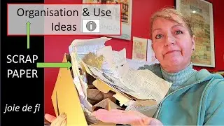 SCRAP PAPER Pieces ORGANISATION and Creative USES Ideas ✅