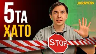 Qurilishdagi 5ta XATO | Jarayon