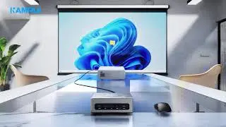 KAMRUI CK10 Mini PC 16GB RAM, Intel Core i7-10810U(up to 4.9GHz) Mini Computer