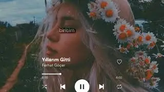 Ferhat Göçer yıllarım gitti sözleriyle