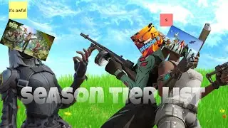 ranking fortnite seasons