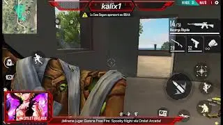 ¡Mírame jugar Garena free fire