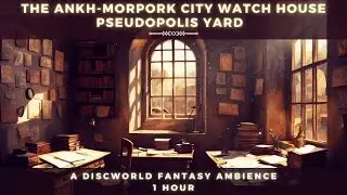 The Ankh Morpork City Watch House | Pseudopolis Yard | Discworld Fantasy Ambience
