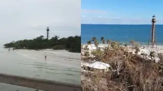 Hurricane Ian Before & After - Sanibel, Captiva, Fort Myers Beach