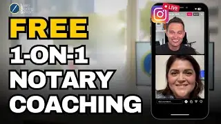 FREE 1-on-1 Notary Coaching: LIVE Session With Mark Wills and Notary Signing Agents [NEW 2023]