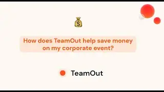 How does TeamOut help save money on my corporate event?