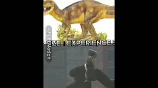Megalosaur Vs Large Cameraman #short #edit