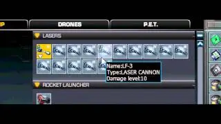 Dark Orbit-(New update) Upgrade Items.. lvl 10 lf4.. lvl 8 zeus.