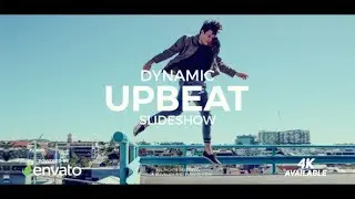 Dynamic Upbeat Slideshow - After Effects Template
