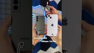 Teste de câmera lenta do S22 X IPhone 14 Plus!