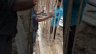 Tieing Stirrups In Column || Civil Engineering || 