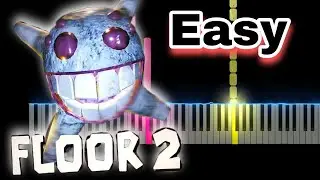DOORS FLOOR 2: THE MINES OST - Grumble Theme (Easy Piano Tutorial)
