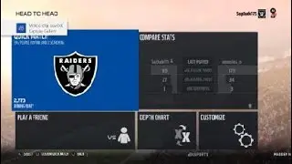 Dude loses connection during a game in madden 18