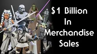 Star Wars Is Alive - $1 BILLION in Merchandise Sales Last Year!