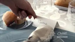 Chinet® Cut Crystal® Seating Arrangement