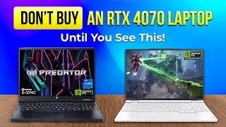 RTX 4070 Laptop vs Reality – Gamers NEED to See This