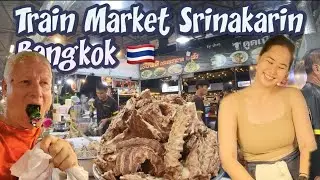 Srinakarin Train Market, Bangkoks Finest 🇹🇭 #thailand #bangkok