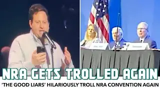 Comedian Trolls NRA Convention AGAIN