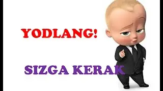 INGLIZ TILIDA HAR KUNI ISHLATILADIGAN ENG KERAKLI GAPLAR/THE MOST IMPORTANT SENTENCES IN ENGLISH