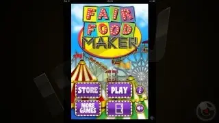 Fair Food Maker - 8 Favorite carnival foods ALL IN ONE! - iPhone Gameplay Video