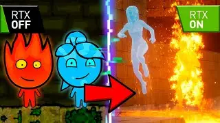 Hice FIREBOY & WATERGIRL en UNREAL ENGINE 5