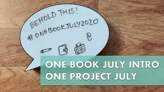 One Book July 2020 Intro - One Project July