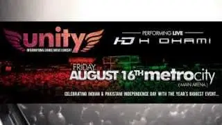 UNITY 2013 - International Dance Music Concert ft H DHAMI (UK) - Promo Video