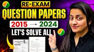 RE-NEET 2026 🔥 Question Papers 2015–2024 | Let's Solve Them All
