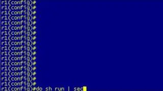 Configuring Secure Shell (SSH) On Cisco Devices Lab - Part 1